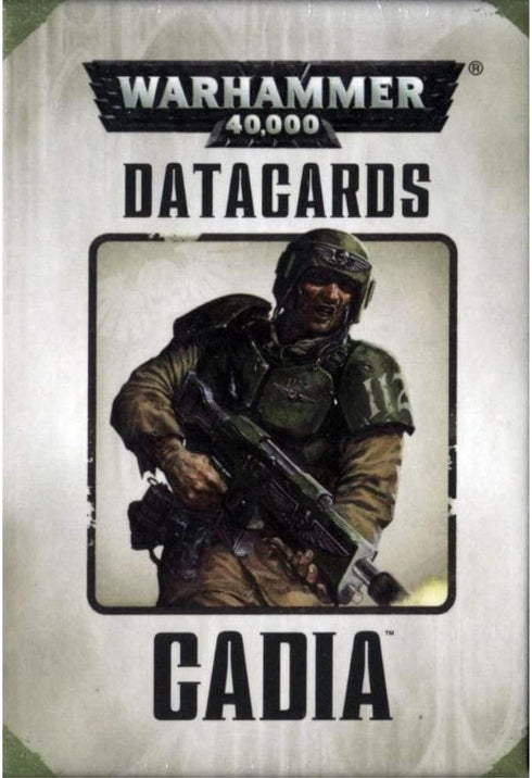 Warhammer 40k Datacards Cadia...