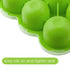 Samuelworld Baby Food Storage Container, 12 Portions x 2.5oz - BPA Free Silicone Freezer Tray with Clip-On Lid for Milk Storage, Homemade Baby Foo...