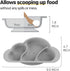 Mother's Corn Suction Plate for Baby | Divided Food-Grade 100% Silicone Feeding Bowls and Dishes for Kids, Infants & Toddlers - BPA-Free, Microwav...