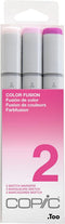 Copic Sketch, Alcohol-based Markers, 3pc Set, Color Fusion #2, Pink...