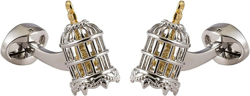 Exclusive Bird Cage Cufflinks for Men...