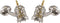 Exclusive Bird Cage Cufflinks for Men...