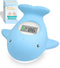 Baby Bath Tub Thermometer - Bathtub Water Thermometer with Room Temperature - Safety Floating Whale Bathtub Toy - New Upgraded Mute Flashing Alert...