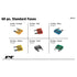 Performance Tool W5373 60-Piece Standard Fuse Assortment With Wide Range of Amp Ratings (5A, 10A, 15A, 20A, 25A, and 30A)....