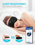 TOPOINT Bluetooth Sleep Mask, Eye Mask Wireless Headphones, Silk Sleeping Eye Cover Travel Music Headsets with Microphone Handsfree, Sleep Headpho...