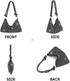 Yokawe Rhinestone Purses for Women Evening Bag Sparkly Hobo Bag Silver Handbag Vacation Party Club Wedding Clutch...