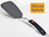 2 Pack Flexible Silicone Spatula Turner, 600°F Heat Resistant Silicone Spatula Set for Nonstick Cookware, Kitchen Silicone Cooking Utensil Set for...