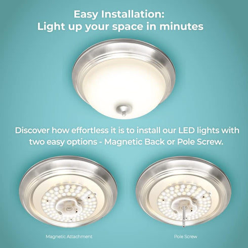 Euri Lighting EMP-2000cec-20, Dimmable LED Light Engine, 6.69" Diameter, 20W (120W Equal), 1800lm, 3000K, 4000K, 5000K, 90+ CRI, Energy Star, CEC ...