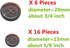 YaHoGa 22 Pieces Real Horn Buttons Set for Blazers Suits Coats 15MM 20MM Natural Brown Buffalo Horn Blazer Buttons Suit Buttons for Men (Dark Brow...