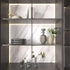 Marble Peel and Stick Wallpaper 15.8"x 197" Glossy White Marble Contact Paper Waterproof Self-adhesive Removable Vinyl Wall Paper for Bedroom Kitc...