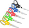 Scissors for Office, Taotree 8" Scissors All Purpose Bulk of 5-Pack, Middle School Supplies Student Teacher Classroom, Sharp Craft Shears for Offi...