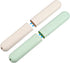 VOCOSTE 2pcs, Traveling Toothbrush Holders Case, PP Toothbrush Case for Travel Business, Green, Beige, 8.07''x1.22''x0.83''...