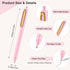 Aesthetic Gel Pens, 0.5 mm Fine Point Black Ink Pens, Quick Dry Smooth Writing Pens for Journaling Note Taking,Cute School Office Supplies,Gifts f...