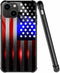 ZHEGAILIAN Case Compatible with iPhone 15 Plus,Cut American Flag iPhone 15 Plus Cases,Plexiglass Four-Corner Shock-Proof Design Cover for iPhone 1...