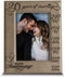 BELLA BUSTA-20 Years of Marriage-Months, Weeks, Days, Hours, Weeks, Minutes, Seconds-20th Anniversary- Engraved Leather Picture Frame (5 x 7 Verti...