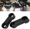 Motorcycle bike mirror Mount Risers Extenders Adapters Universal Rearview Side Mirror Adapter CNC Aluminum 10mm Right Thread...