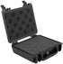 Monoprice Weatherproof Hard Case - With Customizable Foam, 7 x 6 x 2 Inch, Black - Pure Outdoor Collection...