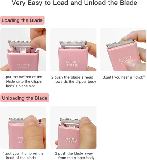 3-Packs Home Professional Pet Dog Cat Grooming Clipper Replacement Blades Only...