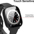 Screen Protector for Amazfit GTS 4 Mini Smartwatch, 2-Pack Hard PC Bumper Full Face Cover Protective Case Accessories for Amazfit GTS 4 Mini Men W...