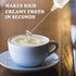 Milk Frother Handheld Battery Operated, Waterproof Electric Whisk Foam Maker for Coffee, Durable original Drink mixer for Latte, Cappuccino, Hot C...