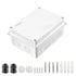 Waterproof Electrical Junction Box (5.9"x4.3"x2.8") with 10 Reserved Holes for Electronics - Sturdy ABS Plastic IP65 Dustproof Project Enclosure -...