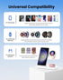 3 in 1 Wireless Charger Stand for Samsung, CIYOYO Fast Phone Charging Station for Galaxy Watch5 Pro/4/3/Active2/1, S24 Ultra/S24 Plus/S23/S22/S21/...