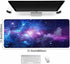 Galaxy Print Large Mouse Pad,Big Gaming Mouse Mat Desk Pad with Stitched Edges,Long Extended Keyboard Mouse Pads for Desk,XL Computer Mousepad wit...