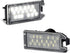 RUXIFEY LED License Plate Light Replacement Compatible with FIAT 500 2013-2019, Maserati Levant, 6000K White, Pack of 2...