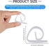 Clear Plastic Tablecloth Clips - Table Cover Cloth Clamps Holder for Home Party Picnic, Set of 50...