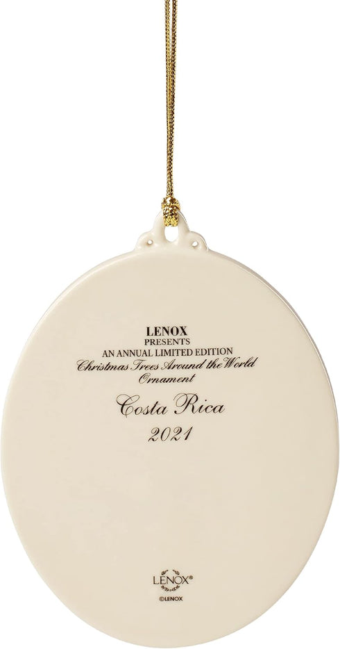 Lenox 892588 2021 Trees Around The World Costa Rica Ornament...