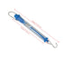 2PCS 1000g/10N Capacity Plastic Tubular Spring Scale Zeroing Capability Plastic Body Spring Balance Hanging Tube...