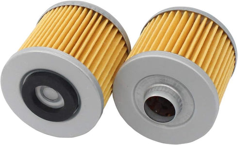 MOTOKU Pack of 3 Oil Filter for Yamaha V Star 250 1100 650 TT500 650 Virago 250 535 700 XT500...
