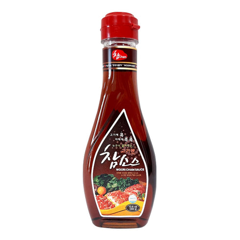 Woori Cham Sauce, Korean BBQ Soy Sauce, #1 Steak Sauce in Korea, Magic Sauce for Korean BBQ, Kalbi, Bulgogi, and Pickles, ??? (10.6Oz, 1) (1 Pack)...