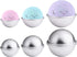 30PCS- Bath Bomb Mold Kit, 15 Set 3 Size Mold & Bath Bombs Press for DIY Making Supplies...