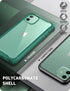 i-Blason Ares Case for iPhone 11 6.1 inch (2019 Release), Dual Layer Rugged Clear Bumper Case with Built-in Screen Protector (Mint Green)...