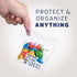 3 x 3 inches, 2Mil Clear Reclosable Zip Bags, case of 500 GPI Brand...