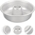 ifundom cheesecake pan bakeware pan round chimney pudding cake pan tubular non-stick baking pan for cake grinding wheel dessert food tube Metal ca...