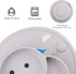 Baby Silicone Plate, Toddler Suction Plates Mini Plate Placemat for Kids and Infants Self Feeding, BPA Free, Microwave & Dishwasher Safe (Gray)...