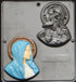 Sacred Heart Jesus and Mary Chocolate Candy Mold Religious 401...