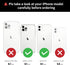 TOOVREN Compatible with iPhone 12 Case/iPhone 12 Pro Case 6.1" 2020,Slim Designer Wallet Protective Case with Card Holder Red...