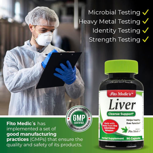 FITO MEDIC'S Lab - Liver cleanse detox & repair, liver supplement - with - milk thistle - artichoke extract -boldo- rhubarb-Ultra high Absorption....