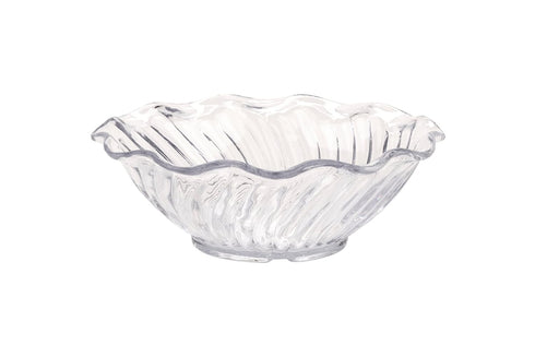G.E.T. DD-60-CL-EC Clear 6 oz. Dessert Dish, Break Resistant Dishwasher Safe San Dessert Time Collection (Pack of 4)...
