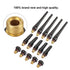 TIG Back Cap Kit 57Y02 57Y03 57Y04, TIG Torch Part Accessory Replacement Part for WP-17/18/26 Welding Torch(15pcs57Y02 57Y03 57Y04)...