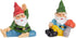 Juvale 4 Pieces Mini Garden Gnomes, Outdoor Fairy Miniature Statue Accessories Set, Decorations in Funny Poses, Yard Ornaments for Yoga Gifts, Gar...