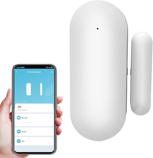 JCHENG Door Window Sensor for TUYA Zigbee Gateway Exclusively - Remote Monitoring, Extended Battery Life, App Control, Smart Home Automation......