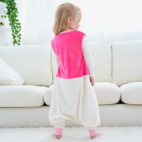 MICHLEY Toddler Sleeping Sack with Feet Newborn Infant Sleeveless Sleeping Bag 2-way Zipper Baby Wearable Blanket for Walkers,Rose Red Rabbit,1-3T...