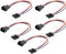 Wixine 5Pcs 5Pin to 4Pin Fan Connector Adapter Converter Extension Cable Wire...