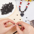 PH PandaHall 940pcs (10 Strands) 4mm Natural Black Lava Stone Beads for Jewelry Making, Oil Diffuser & Chakra Beads...