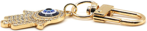 Evil Eye Keychains Car Key Ring Bag Purse Keychains Good Luck Amulet protection Charm Keychains for Women Men...