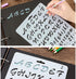 8Pcs Plastic Letter Stencil, Alphabet Stencils Plastic Lettering Number Guide Set for DIY Craft Spraying Painting Drawing Diary Scrapbook...